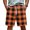 Saffron, variant on Satingcolo Men's Soft Daily Wear Shorts Elastic Mid Waist Summer Fall Outfits Jogging Athletic Shorts Work Out Trunks With Pockets Blue M