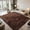 Brown, variant on Shag Runner Rug for Bedroom Living Room 3x7 Upgrade Non-Slip Fluffy Soft Bedside Rugs,Blue Shaggy Carpet for Kids Girls Boys Dorm Nursery Home Decor Aesthetic