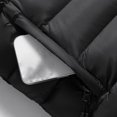 thumbnail image 5 of ZUKMRJPC Mens Puffer Vest Full Zip Winter Warm Quilted Outerwear Vests Lightweight Casual Removable Hood Padded Jacket with Pocket, 5 of 8