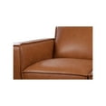 thumbnail image 2 of Porter Designs Carina Top Grain Leather Loveseat - Brown, 2 of 5