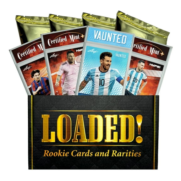 LOADED! All Lionel Messi Soccer Collector's Box: 4 Certified Mint  Special Edition Cards - Leaf HYPE! & Vaunted Only 5000 Made - Inter Miami, Barcelona, PSG, Argentina