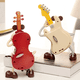 thumbnail image 3 of Cajas de música para, Joyero, Cajas de música, Caja de música automática para violín y guitarra, Adorno decorativo de escritorio, B, 3 of 5