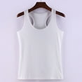 thumbnail image 5 of Blmnix Tank Tops Women Tube Long Tank Tops Cotton Tank Top White Tank Top Crew Neck Sleeveless Vest Tops for Women, 5 of 8