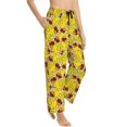 thumbnail image 6 of Salouo Duck with Star Sunglasses Print Women's Pajama Pants Casual Loose Sweatpants PJs Flowy Pants Drawstring Palazzo for Women Wide Leg Pants Lounge Pajama -Medium, 6 of 8