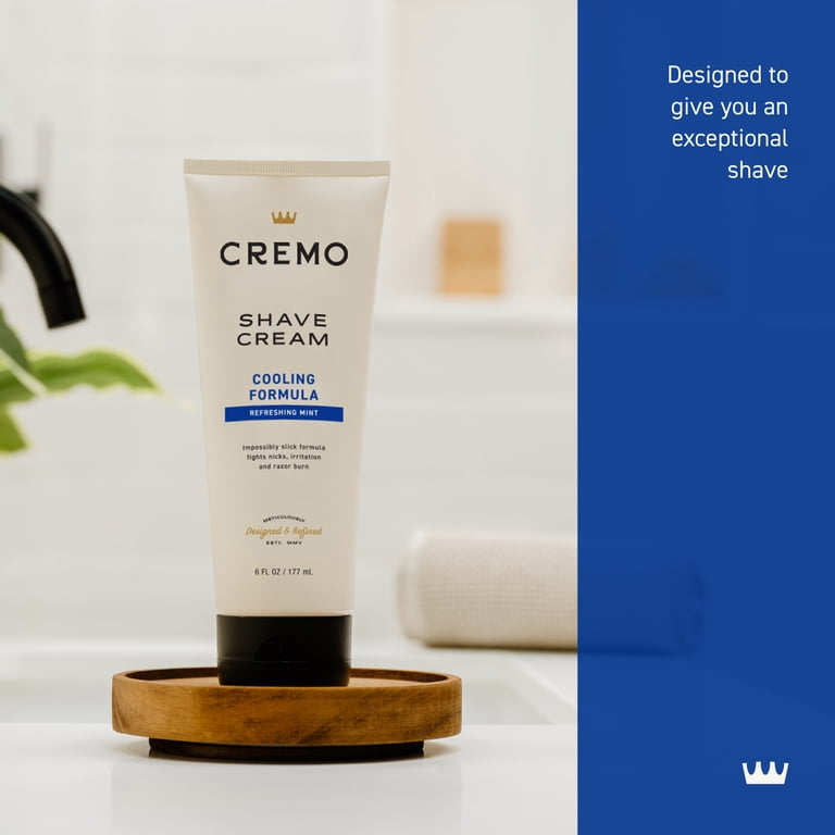 Cooling Shave Cream for Men Refreshing Mint 6 oz photo 2