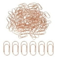 thumbnail image 1 of Uxcell 200pcs Clip de Papel, Clip de Papel en Forma Mini, Clip de Papel Pequeño y Bonito, Metal a Prueba de Óxido, Fuerte y Duradero, a Granel para Oficina y Hogar, 15mm, Rosa Dorado, 1 of 6