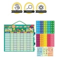 thumbnail image 4 of Tableau Magnétique de Récompense et de Comportement pour Enfants, Calendrier Grand Magnétique avec Marqueurs Effaçables à Sec et Comportements, 4 of 8