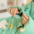 thumbnail image 5 of Thick Printed Multifunctional Lazy Quilt, 5 of 21