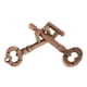 thumbnail image 1 of Juguetes Adultos Rompecabezas Retro Bloqueo de Teclas IQ Mente Enigma Metal, 1 of 4