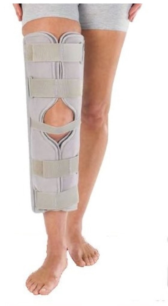 ProCare 7980020 3Panel Knee Splint with Cotton/Terry Liner, Universal