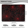 thumbnail image 7 of Yspwyqan Universal Car Trunk Mat 29" x 39", Grip-Backed Season-Ready Rear Cargo Mat, Red Spider Web Easy-Care Auto Interior Accessory Fit for Most Sedans SUVs Wagons, 7 of 7