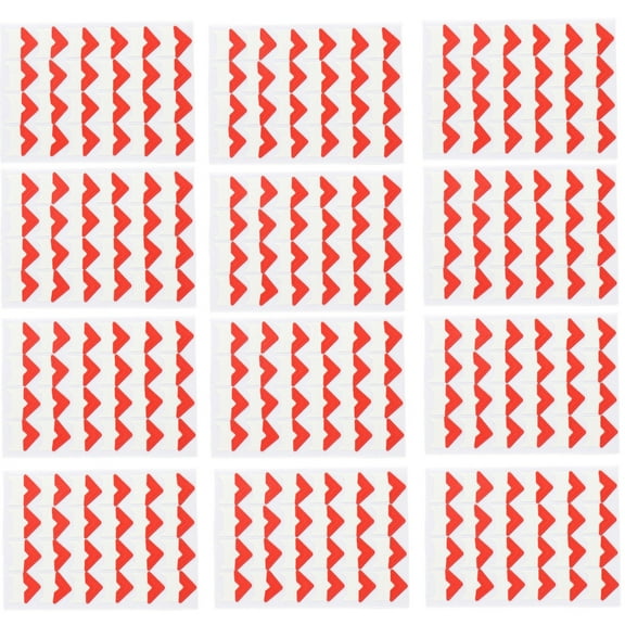 Jesscasday Photo Corner Sticker for Personalizing Album, 12 Stickys, Assorted Color, Craft Supplies