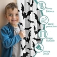 thumbnail image 3 of Blackout Kids Curtains,Halloween Bat Pattern Childrens Insulated Curtains Set Of 2,Bedroom Essentials,Toddler Room Decor 42"x54", 3 of 5