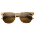 thumbnail image 2 of Mens Semi-Rimless Sunglasses With UV400 Protected Composite Lens 9959, 2 of 3