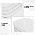 thumbnail image 3 of Transparent Food Case Seafood Storage Box Fridge Butter Box Airtight Bacon Preservation Case, 3 of 4