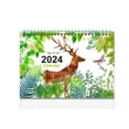thumbnail image 2 of Godderr 2024 Desk Calendar Simple English Desktop Calendar 365 Day Countdown Standing Calendar 9x7in, 2 of 3