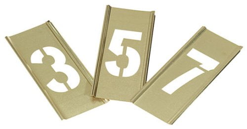 CH Hanson 2/" Number Stencils