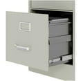 thumbnail image 2 of Scranton & Co 25" 4-Drawer Metal Letter Width Vertical Filing Cabinet in Gray, 2 of 15