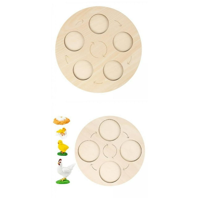 de 2 Tableros de de Crecimiento de Montessori Early