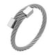 thumbnail image 1 of Pulsera de acero de aleación de titanio con detumescencia, abierta, para hombres y mujeres., 1 of 4