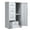 White, variant on Metal Storage Vertical Filing Cabinet with Lock, Steel File Locker with 4 Drawers and 1 door for School, Living Room, Bedroom, Office