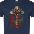 thumbnail image 4 of Inktastic Jesus is the Reason for the Season Christian Cross T-Shirt, 4 of 5