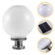 thumbnail image 4 of Luz solar en forma de bola Luz de energía solar al aire libre Lámpara de energía solar a prueba de agua Lámpara exterior Patio Pared de pared Luz de iluminación Herramienta (blanco), 4 of 5