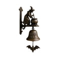thumbnail image 1 of serony Metal Witch Hand Bell Sturdy Rust this beautiful Restant Retro Loud Ringtone Clear Sound Hanging Bell Witch, 1 of 6