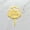 YELLOW, variant on SEASHELL HAPPY BIRTHDAY CAKE TOPPER