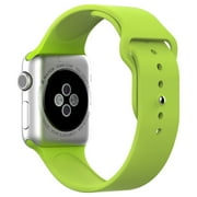 Apple Watch 3 38mm Soft Silicone Replacement Sport Band for Apple Watch Series 1 2 & 3