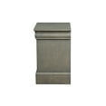 thumbnail image 4 of Wooden Two Drawer Nightstand In Antique Gray Finish- Saltoro Sherpi, 4 of 7