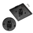 thumbnail image 4 of Uxcell Standard Plastic Square Aluminum Extrusion End Cap Black 45x45mm 10 packs, 4 of 5
