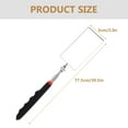 thumbnail image 2 of OUNONA 2Pcs Vehicle Inspection Mirror with Telescoping Adjustment and LED Lighting for Mechanics, 2 of 8