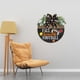 thumbnail image 4 of Fiudx Ofertas relámpago del día, solo en línea Decoración de puerta de entrada Puerta de fútbol Colgante artesanal de madera Letrero de bienvenida a casa Decoración, 4 of 6