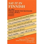 Say It in Finnish (Dover Language Guides Say It Series)