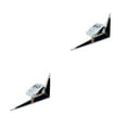 thumbnail image 3 of Transemion Car Sticker Emblem Easy Installation And Cool Style Easy To Install Zinc Alloy Accessories For Car V8 Badge Decal V8：Silver 2Set, 3 of 6