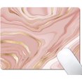 thumbnail image 1 of Gold Marble Stripes Pattern Mouse Pad Anti-Slip Rubber Base Wireless Mouse Pads for Laptop Stylish Desk Accessory, 1 of 5