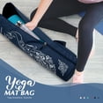 thumbnail image 6 of Gonex Yoga Mat Bag, Full-Zip Exercise Yoga Mat Carrier with 2 Cargo Pockets & Adjustable Shoulder Strap for Women Men, 6 of 8