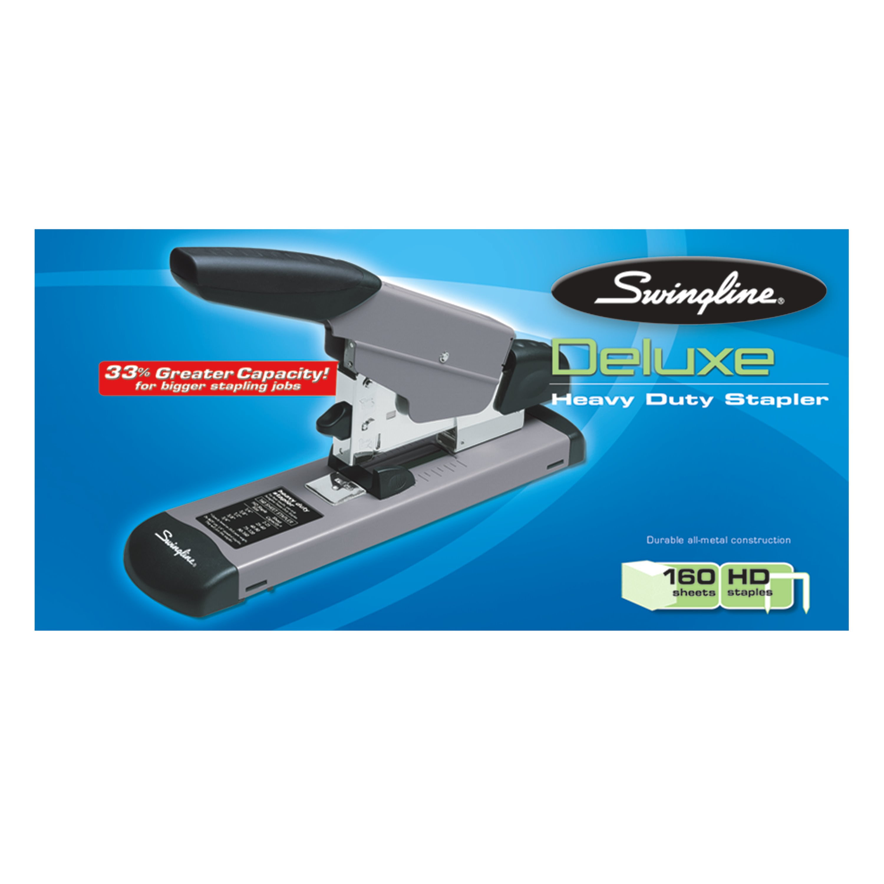 Swingline 390 Heavy Duty Stapler Platinum - Office Depot