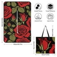 thumbnail image 2 of Red Rose Picnic Blanket Waterproof Outdoor Beach Blanket Hand-held Pad Suitable for Travel, Camping, Beach, Family Gatherings, 2 of 8