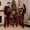 Red Black, variant on AIGUR Family Matching Christmas Pajama Set Family Matching Christmas Pajamas, Letter Christmas Hat Print Long Sleeve Tops Plaid Pants Sleepwear Set