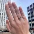 thumbnail image 3 of SOLITAIRE JEWELS 1.25CT Emerald Hidden Halo Moissanite Solitaire Engagement Ring Solid 10K Yellow Gold, 3 of 5