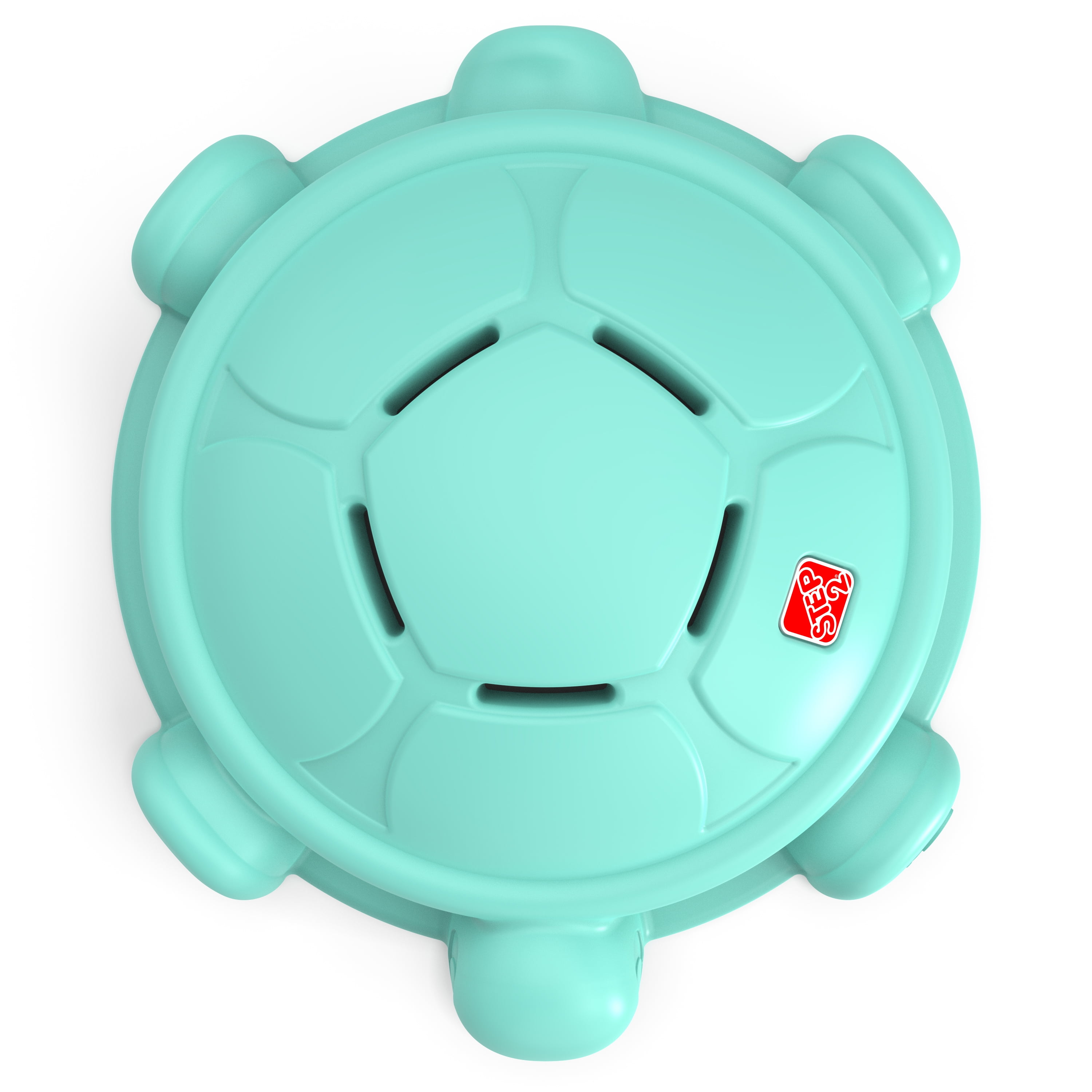 Étape2 Disque à bascule Topsy Turtle et pierre à marcher, jouet d'équilibre et d'escalade pour enfants et tout-petits, intérieur/extérieur, 18 mois - 3 ans, menthe