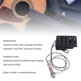 thumbnail image 4 of Preamplificador De Guitarra, Ecualizador De Preamplificador De Guitarra Diseño De Preamplificador Activo Avanzado Ajuste De Ecualizador De Baja Frecuencia De 3 Etapas Pastilla, 4 of 7