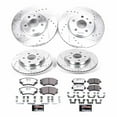 thumbnail image 3 of PowerStop Front and Rear Z26 Street Warrior Carbon-Fiber Ceramic Brake Pad and Drilled and Slotted Rotor Kit Fits: SAAB Select Models K6330-26, 3 of 9