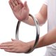thumbnail image 4 of ColoMX Anillo de acero inoxidable Wing Chun, anillo de entrenamiento de fuerza manual (plateado), 1 unidad, 4 of 7
