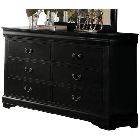 Tropical Island Dresser Mirror - Acme Furniture Louis Philippe Dresser with Optional Mirror