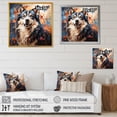 thumbnail image 4 of Designart "Majestic Alaskan Malamute II" Animals Dog Floater Framed Canvas Prints, 4 of 5