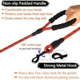 thumbnail image 5 of 6.5FT Dog Leash with Comfortable Padded Handle and Highly Reflective Threads for Medium and Large Dogs, 5 of 9