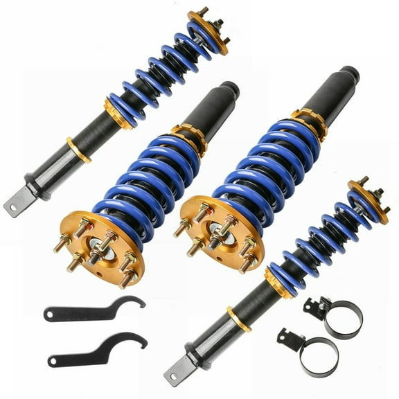 4x Adjustable Coilovers Struts Shocks For 08-12 Honda Accord 09-14 Acura TSX